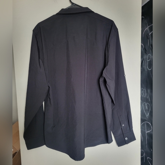 Canada Weathergear Black Button-Up Shirt, Size XL - Picture 2 of 5